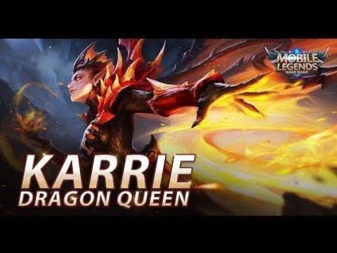 KARRIE DRAGON QUEEN gameplay mobile legend indonesia