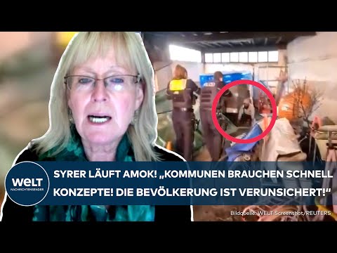 ESSEN: Syrer läuft mit Machete Amok - mehrere Schwerverletzte! "Die Bevölkerung ist verunsichert!"