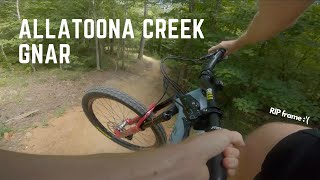 Great clip showing most of the lines on the slope-style trails at ACP.