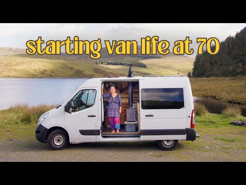 She Built Her First Campervan at 70 – Full Tour!