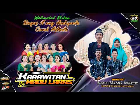 🔴Live Tayub MADU LARAS || BAP Audio | KP Pro HD || Khitanan BAGUS A'ANG ANDI & CACAK ASTANTO