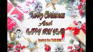 Greetings from TEAM BOSS MERRY CHRISTMAS AND HAPPY NEW YEAR