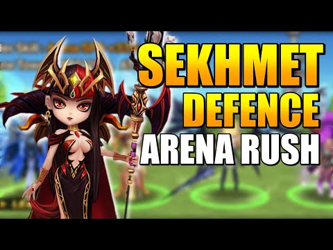This is how Sekhmet performed on AD for Rush Hour - Summoners War