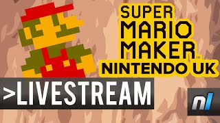 Playing YOUR Super Mario Maker Levels with Nintendo UK (Livestream Archive)