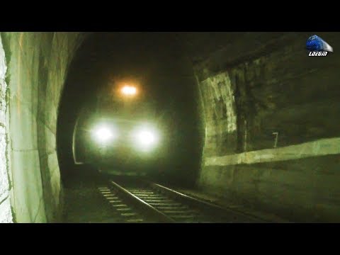 LDE2100 60-1372-1 & Marfar CFR MARFA Freight Train in Tunelul Șuncuiuș Tunnel - 03 August 2019