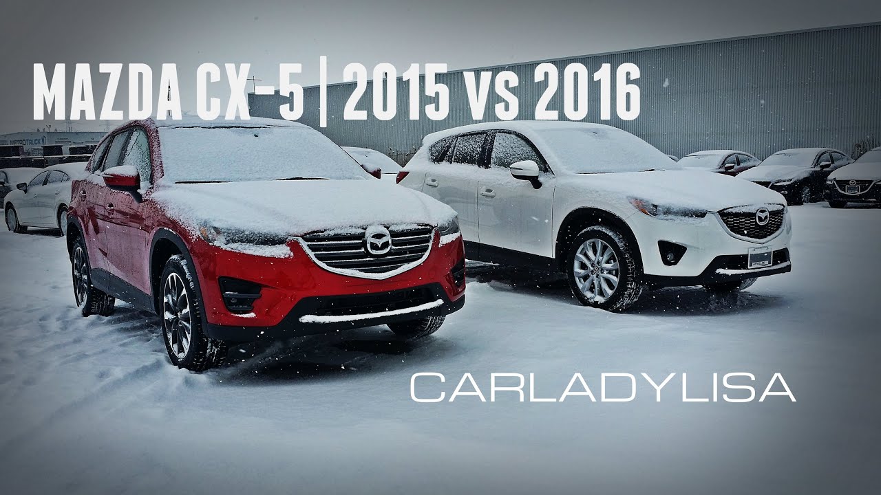 MAZDA CX-5 | GT 2015 vs 2016 Model Changes