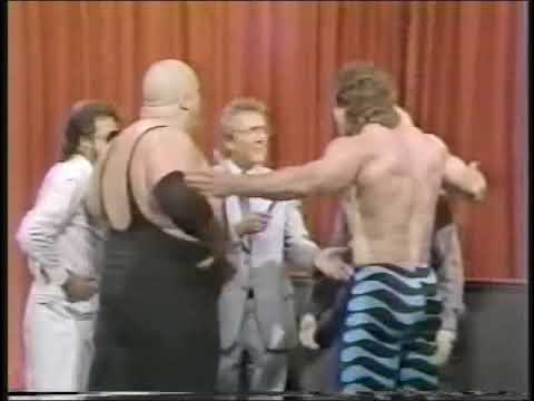 Savage & Lawler Brawl with Bundy & Rude 1984 Memphis