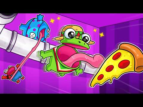 ¡Nos CONVERTIMOS en RANAS! 😂🐸👅 SILVIOGAMER en FROG SQUWAD