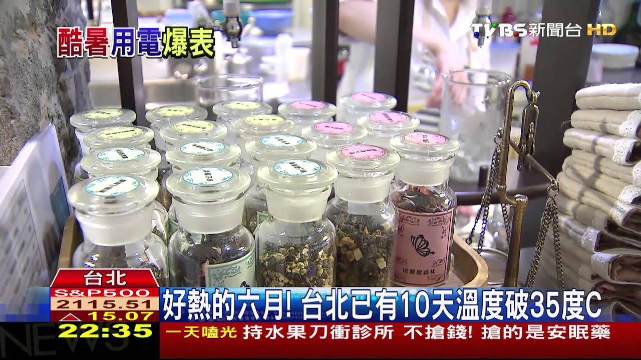 好熱的6月! 台北已有10天溫度破35度