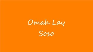 Omah Lay - Soso (official lyrics video)