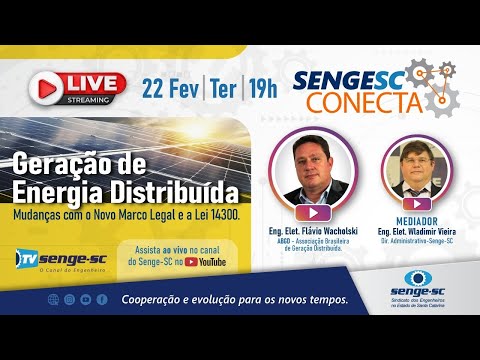 SENGESC CONECTA - Geração de Energia Distribuída