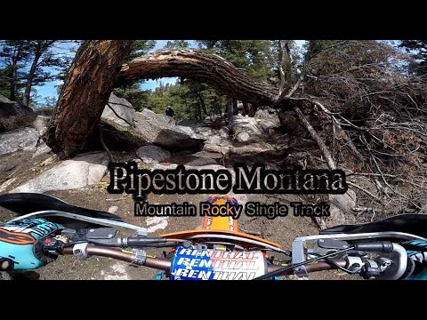 Pipestone MT- Really Rocky Mountain Single Track w/ Dirtbikes