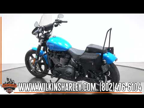 2022 Harley-Davidson FXBBS Street Bob 114 in Fastback Blue