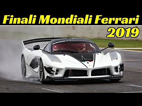 Finali Mondiali Ferrari 2019 Mugello, Ferrari FXXK EVO & 599XX run in the Rain - Lovely Water Spray