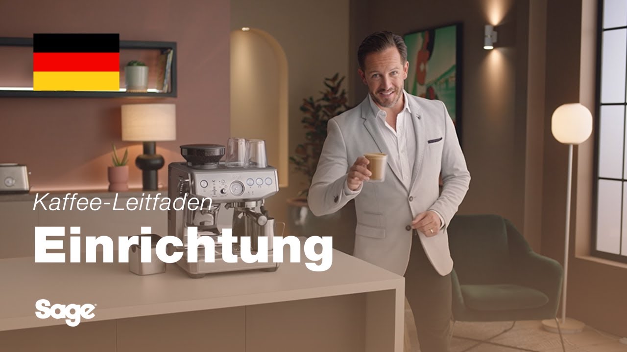 Tutorial für Breville-Kaffee - Ihre Maschine Schritt für Schritt