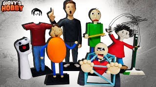 ALL CHARACTERS! ★ Baldi's Basics in Education and Learning ➤ Polymer clay Tutorial Giovy
