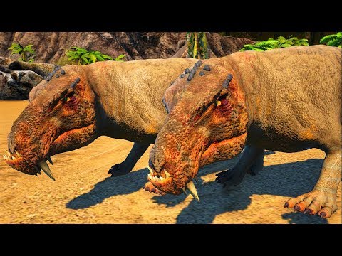 Irmãos Gorgosaurus Unidos Em Perigo Pela Sobrevivência! Ark Dino Evolved (PT/BR)