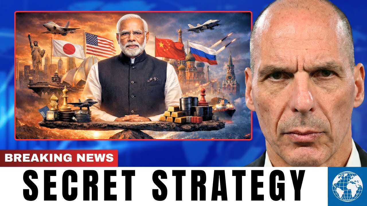 India's Secret STRATEGY: How Modi is Playing America AND China | Yanis Varoufakis