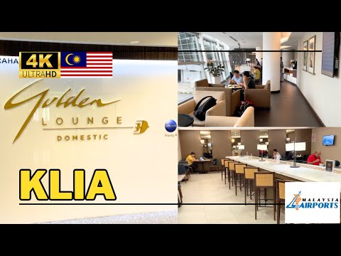 Malaysia Airlines Golden Lounge Doméstico KLIA Kuala Lumpur - Classe Executiva |