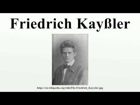 Friedrich Kayßler
