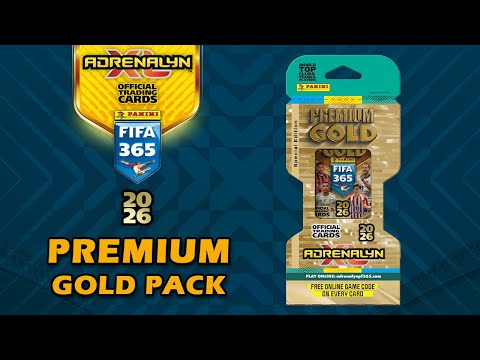 PANINI FIFA 365 Adrenalyn XL 2026 - PREMIUM GOLD PACK