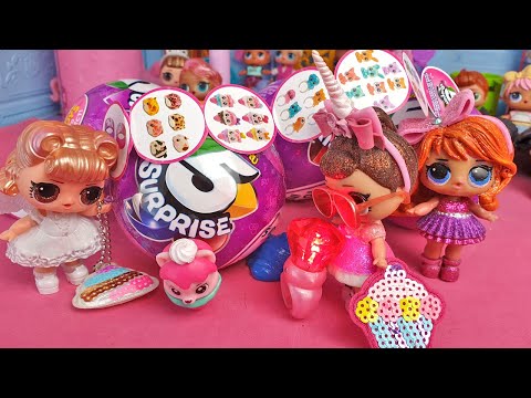 5 SURPRISE con 5 Giocattoli 🤔 Imitazioni delle LOL Surprise? [Unboxing]