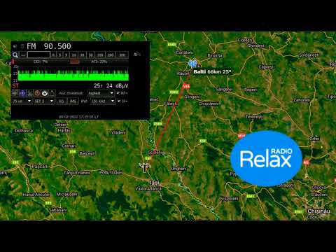 FM DX RELAX Bălți - 90.5 MHz received in Iași 🇷🇴 (5.02.2022)