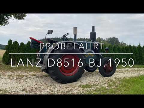 Probefahrt Lanz Bulldog D8516 Bj.50