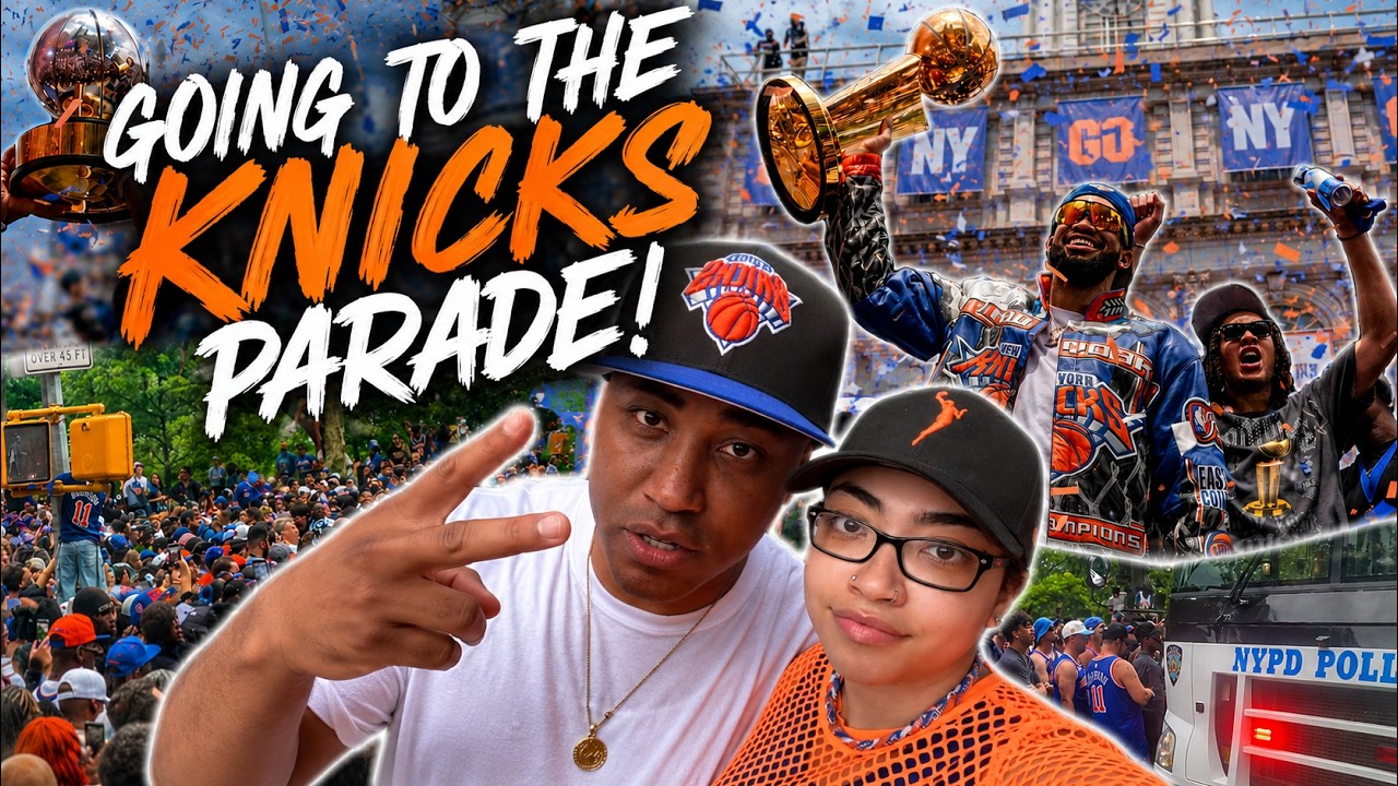 NY KNICKS CHAMPIONSHIP PARADE VLOG
