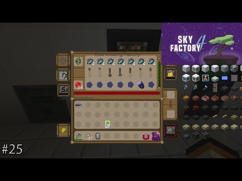 Fluix Kristalle herstellen - Minecraft Sky Factory 4 (Prestige Mode) - #25 - Deutsch