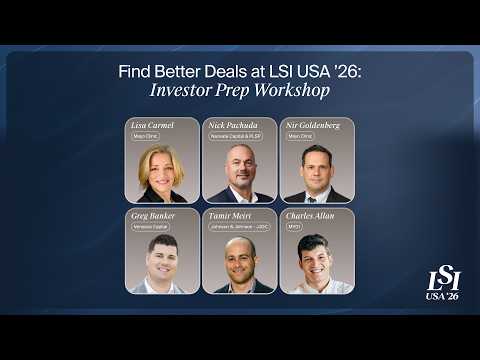 Webinar | Find Better Deals at LSI USA ’26: Investor Prep Workshop