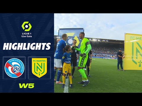 RC STRASBOURG ALSACE - FC NANTES (1 - 1) - Highlights - (RCSA - FCN) / 2022-2023