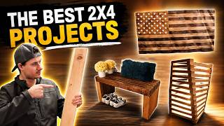 5 Incredible Woodworking Projects Anyone Can Make with 2x4's