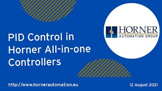 PID Control in Horner All-in-One Controllers