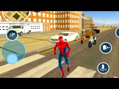 Amazing Spiderman Mission in Spider Rope Hero Game - New Superhero Gameplay