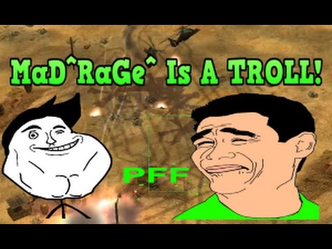 GLA VS LASER AND CHINA VS SUPER WEAPON GENERAL(BoYcaH vs RaGe) CNC:ZERO HOUR