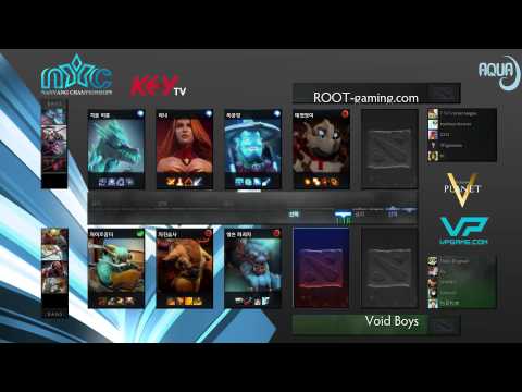 Nanyang Championships 북미 예선 패자조 1라운드 Root vs Void Boys