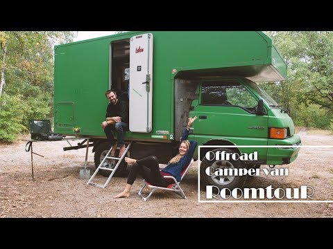 [ROOMTOUR 4x4 Offroad Campervan]    //  6 qm² Selbstbau-Traum-Zuhause auf Rädern