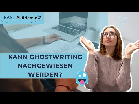Kann Ghostwriting nachgewiesen werden? | BASL-Akademie®