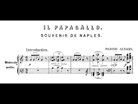 Elias Parish Alvars - Il papagallo (Souvenir de Naples), Op. 85