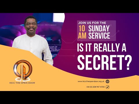 Sunday Service Is It Really A Secret? | 25th February 2024