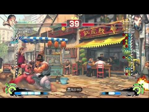 Air [Ryu] vs TACUx [Chun] SSF4 Japanese Online Ranked Matches - TRUE-HD