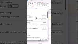 Easy Trick To Change Default Font In Outlook!