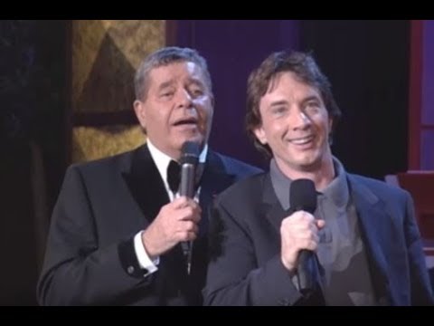 Jerry Lewis And Martin Short Riff & Sing "No Business Like Show Business" (1999) - MDA Telethon