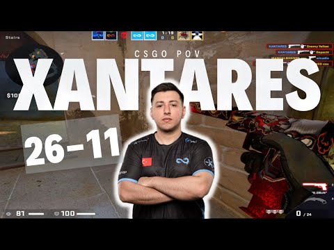 CSGO POV | XANTARES 26-11 vs -OFFdream | Mirage | Intel ESL Turkiye CS:GO Sampiyonasi | June 9, 2023
