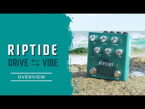 Eventide Riptide Overdrive Uni-Vibe Effects Pedal image 8
