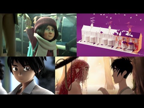 Featured Animated Short Films - Review, Details - Water Lily, Méli-Métro, Passing Rain Trailer.
