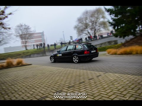 30 Rajd Niepodległości'21 Gołek Sławiński e46 325i Touring PS4 Politechnika Białostocka VI Runda SMB