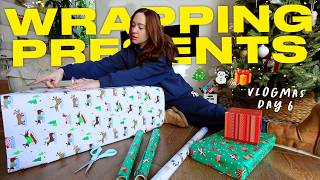 Wrapping Christmas Presents + White Elephant Party!! Vlogmas Day 6