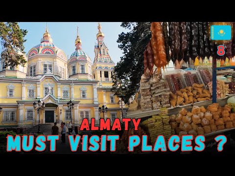 Exploring Almaty | Panfilov Park | Green Bazaar | Ascension Cathedral and More